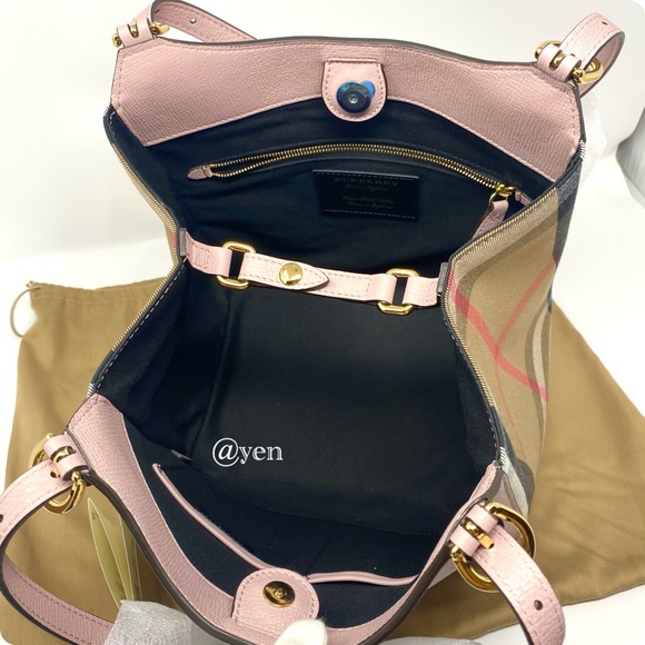 Burberry pink house check durby Canterbury tote - Picture 13 of 15